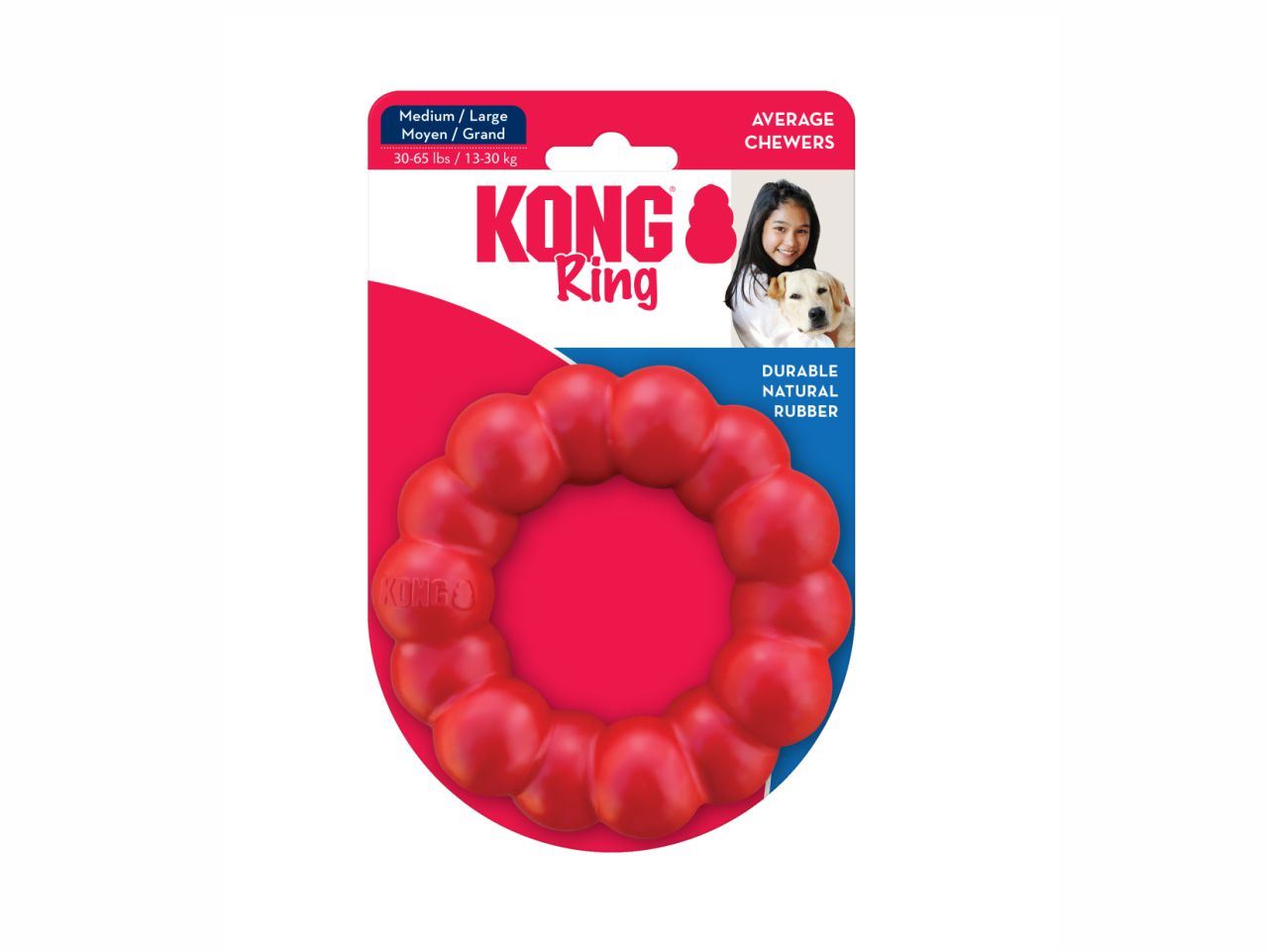 Kong Ring Medium/Large REALPET COMÉRCIO ATACADISTA DE PRODUTOS