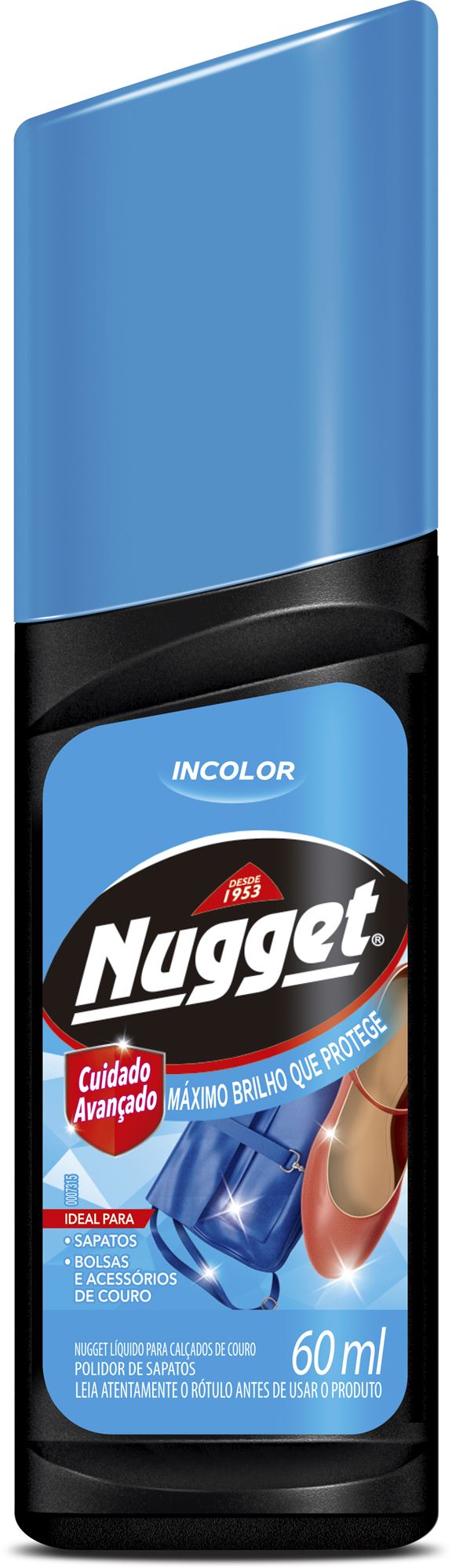 Graxa para calçados de couro marrom Nugget 36g delivery | Cornershop by  Uber - Brasil