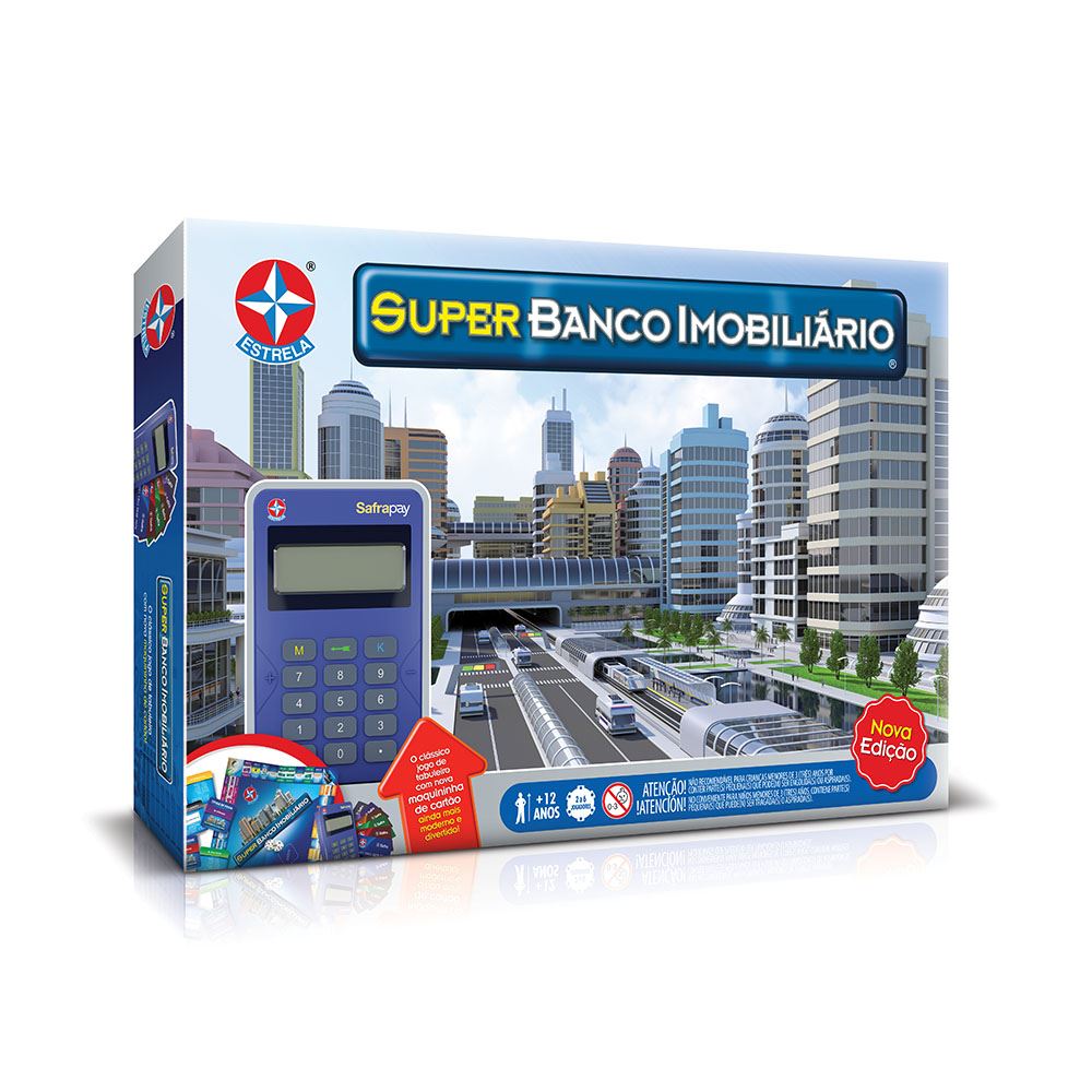 Jogo Super Banco Imobiliário - Estrela - Broker Distribuidora