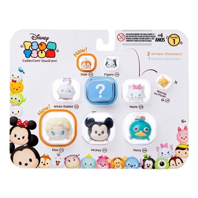 Mini Figuras Tsum Tsum com 9 Figuras - Estrela