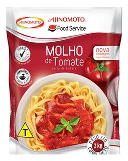 Molho De Tomate Ajinomoto 2Kg (7891132009305)