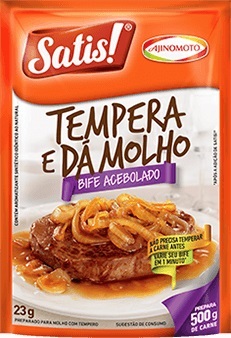 Pratos Incrveis Satis 17,5G Bife Acebolado (7891132009510)