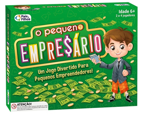 Jogo O Pequeno Empresário - Pais e Filhos