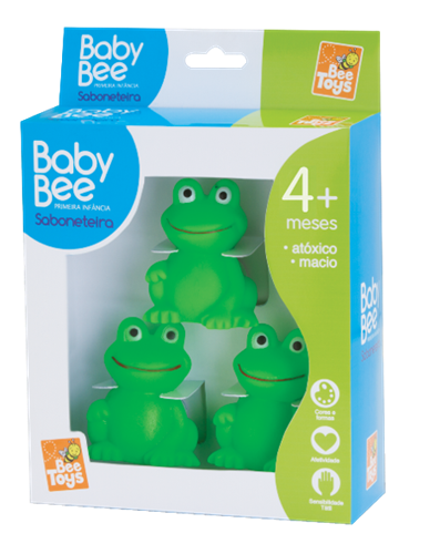 Sapinho 3 Filhotes - Bee Toys