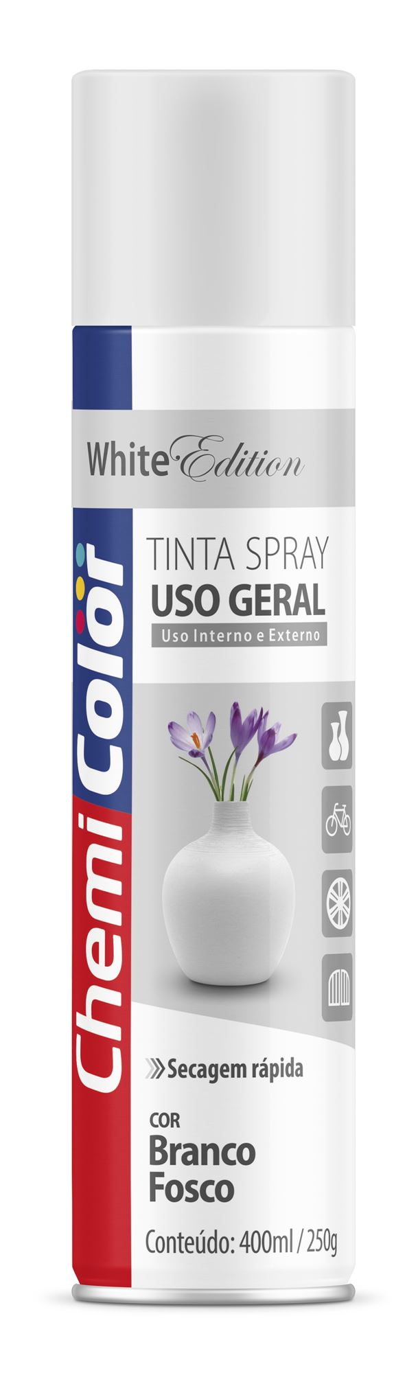 tinta preto fosco on Tinta Spray U G Preto Fosco 400ml 250gr Condor Atacadista