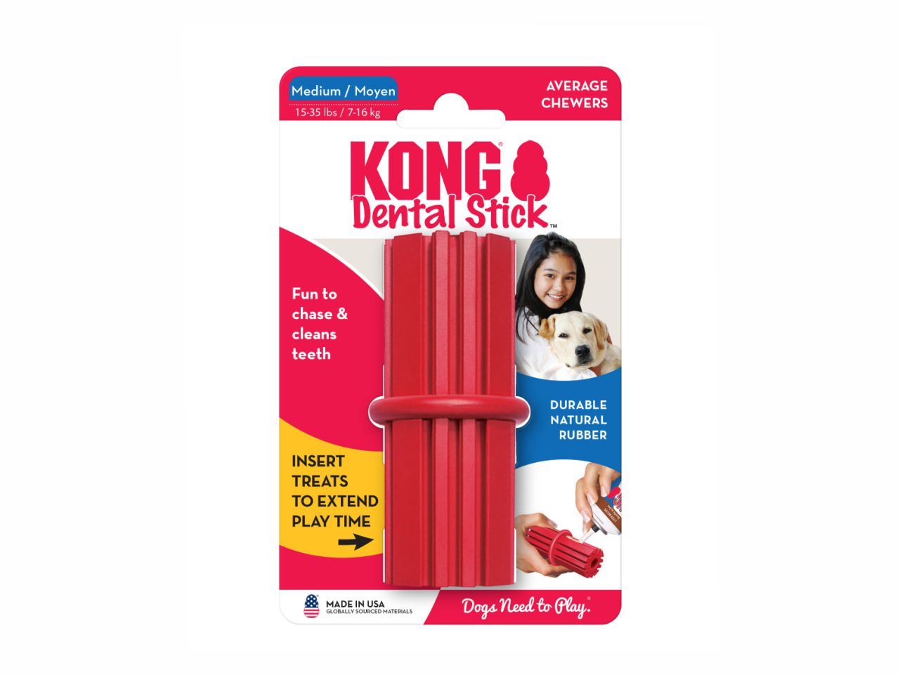 Dental Stick Medium REALPET COMÉRCIO ATACADISTA DE PRODUTOS