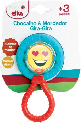 Chocalho e Mordedor Gira-Gira - Elka
