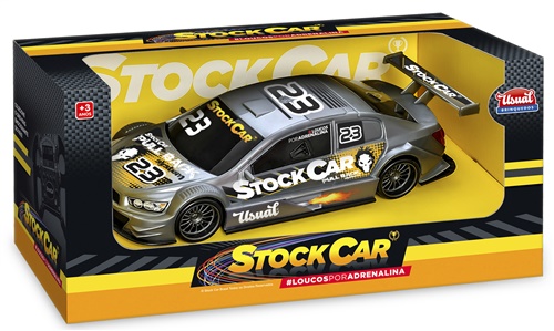 Carrinho Stock Car - Fricção Pull Back - Usual Brinquedos