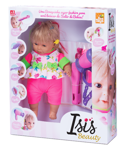 Boneca Isis Beauty Fashion - Bee Toys