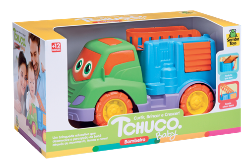 Caminhão de Bombeiro Tchuco Baby - Samba Toys