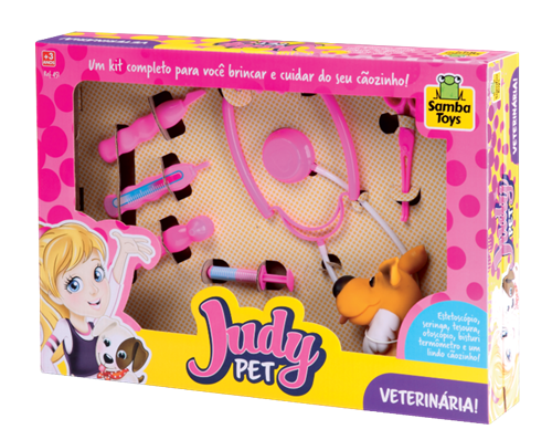 Coleção Judy Pet Veterinária - Samba Toys