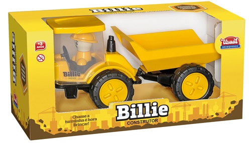 Caminhão Basculante - Billie Construtor - Usual Brinquedos