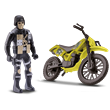 Moto com Boneco D.P. - Samba Toys