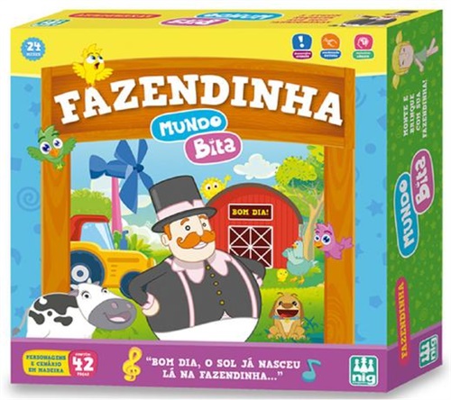 Fazendinha Mundo Bita - Nig Brinquedos