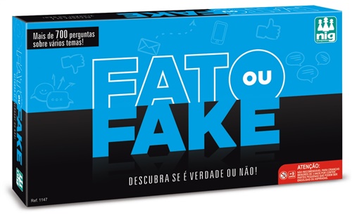 Jogo Fato ou Fake - Nig Brinquedos