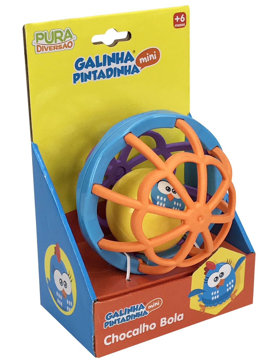 Chocalho Bola da Galinha Pintadinha - Yes Toys - Broker ...