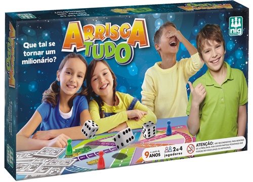 Jogo Arrisca Tudo - Nig Brinquedos