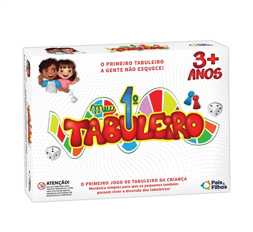 Jogo Meu Primeiro Tabuleiro - Pais e Filhos