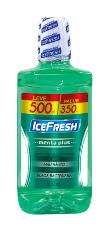 ENXAGUANTE BUCAL 500ML ICE FRESH MENTA