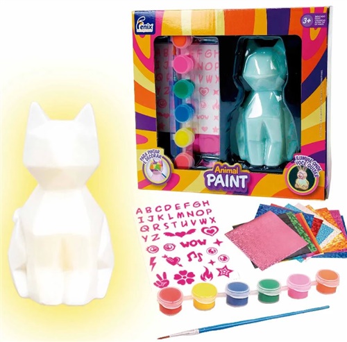 Animal Paint Gatinho Luminária - Fenix