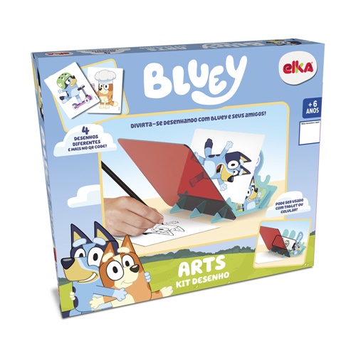 Arts Kit Desenho Bluey - Elka