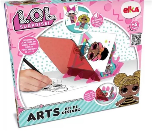 Arts Kit Desenho LOL Surprise - Elka