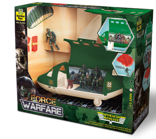 Avião Force Warfare - Samba Toys