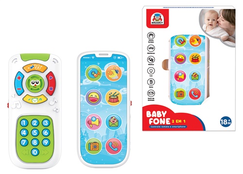 Baby Fone 2 em 1 - Braskit