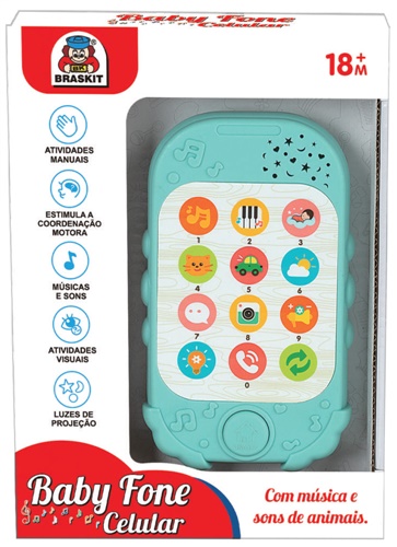 Baby Fone Celular - Braskit