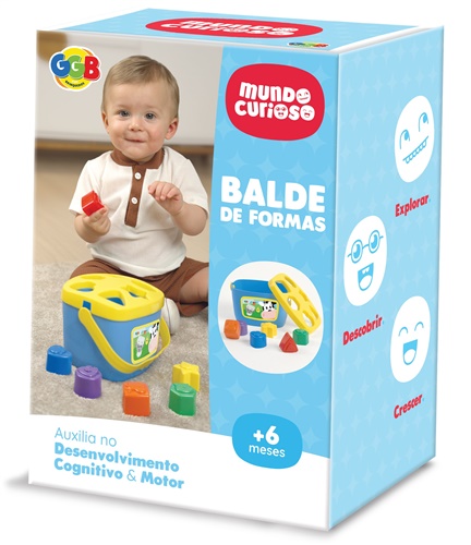 Balde das Formas - GGB Brinquedos