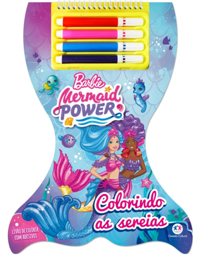 Barbie - Colorindo as Sereias - Ciranda Cultural