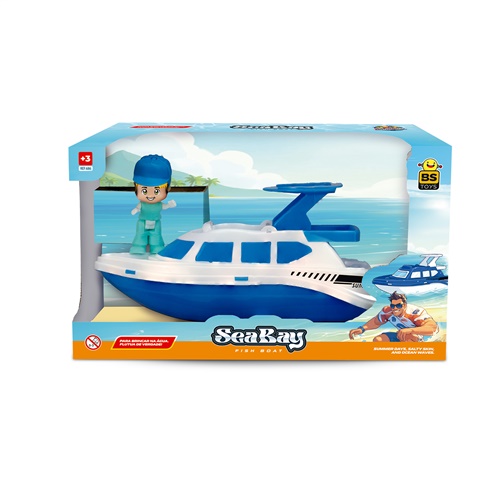 Barco Infantil Sea Bay com Bonequinho - BS Toys