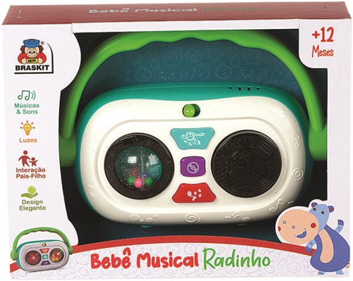 Bebê Musical Radinho - Braskit