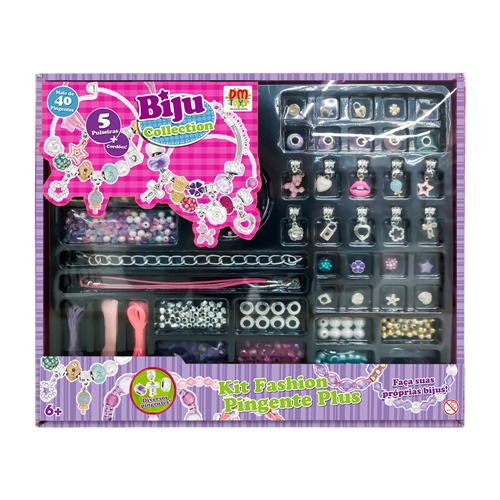 Biju Collection Kit Fashion Pingente Plus - DM Toys