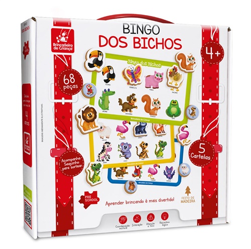 Bingo Dos Bichos - Brincadeira de Criança