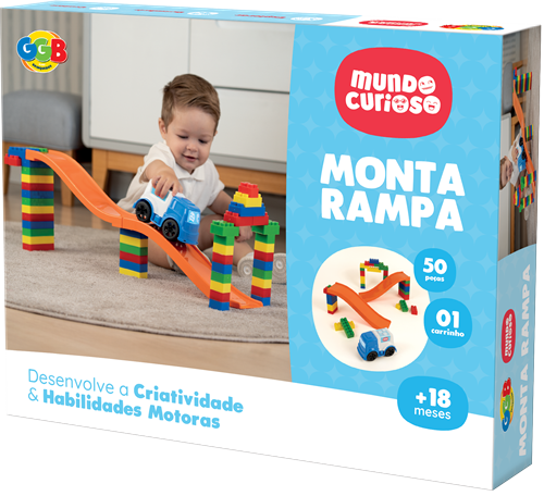Blocos Monta Rampa - GGB Brinquedos