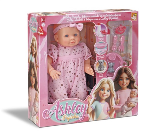 Boneca Ashley Papinha - Bee Toys