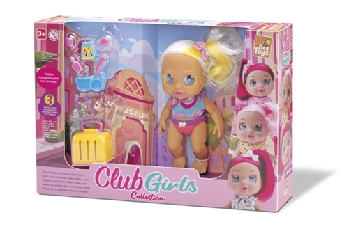 Boneca Club Girls Pet - Bee Toys