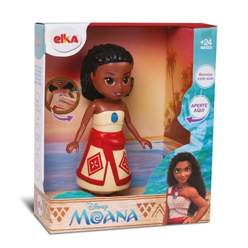 Boneca com Som - Moana 2 - Elka