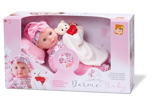 Boneca Dorme Baby - Bee Toys