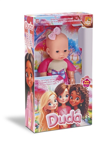 Boneca Duda com Chuquinha - Bee Toys