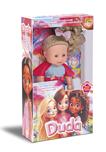 Boneca Duda Loira - Bee Toys