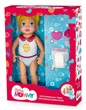 Boneca Little Mommy Cuidados - Loira - Pupee