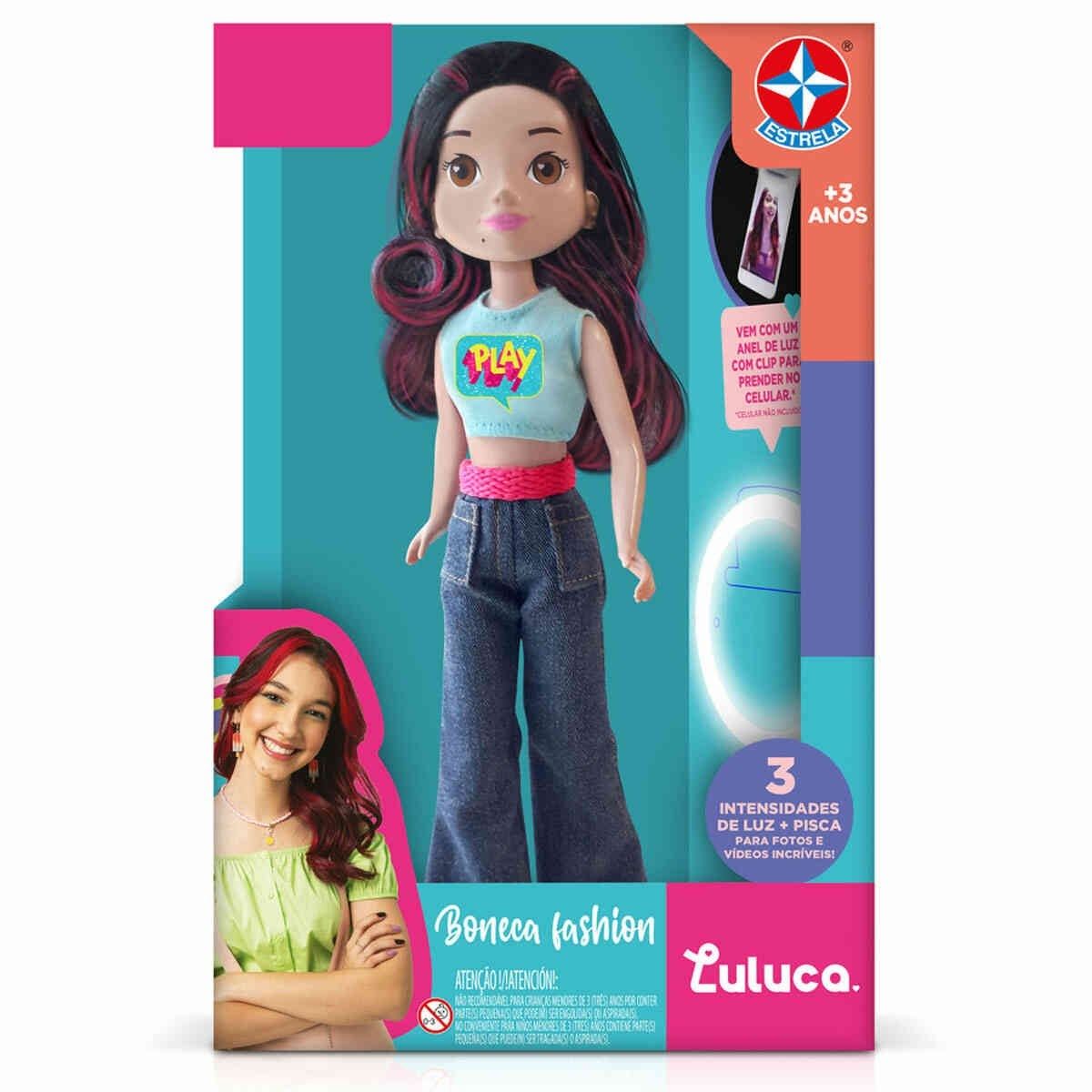 Boneca Luluca Fashion - Estrela - Broker Distribuidora