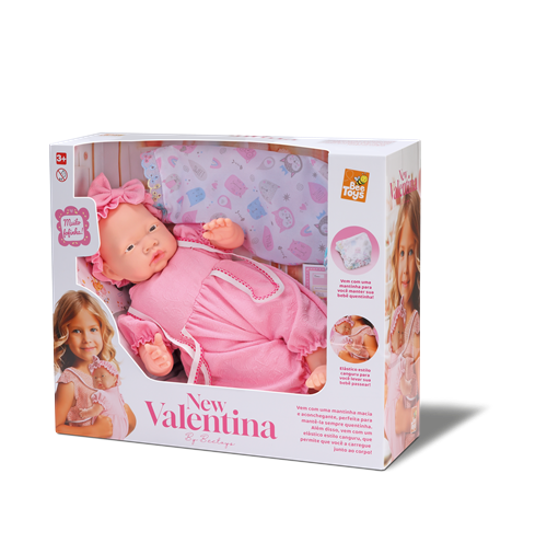 Boneca New Valentina - Bee Toys