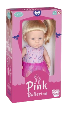 Boneca Pink Ballerina - Pupee