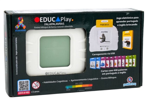Brinquedo EducaPlay Falapalavras - Polibrinq