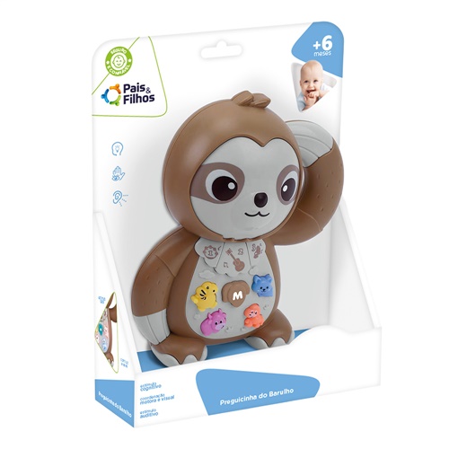Brinquedo Preguicinha do Barulho - Pais e Filhos