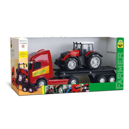 Caminhão Bruto Truck Farmer - Samba Toys