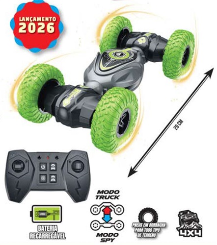 Carrinho Controle Remoto Twister - Polibrinq